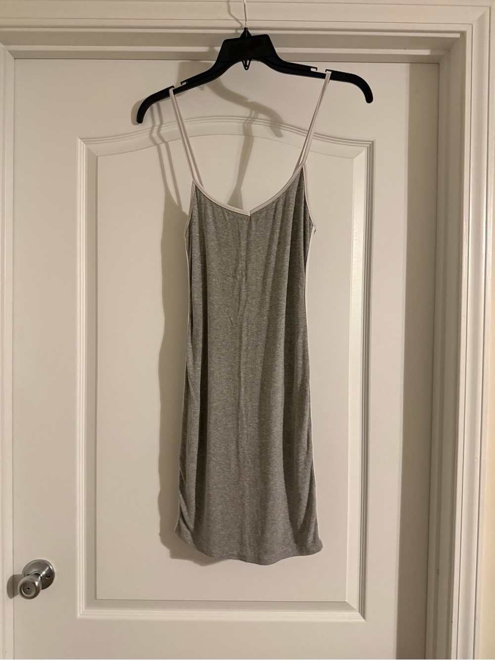 SHEIN Grey Spaghetti Strap Cami Dress
